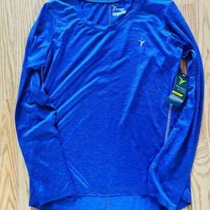 NWT Kids Old Navy Electric Blue Performance Top sz L/14